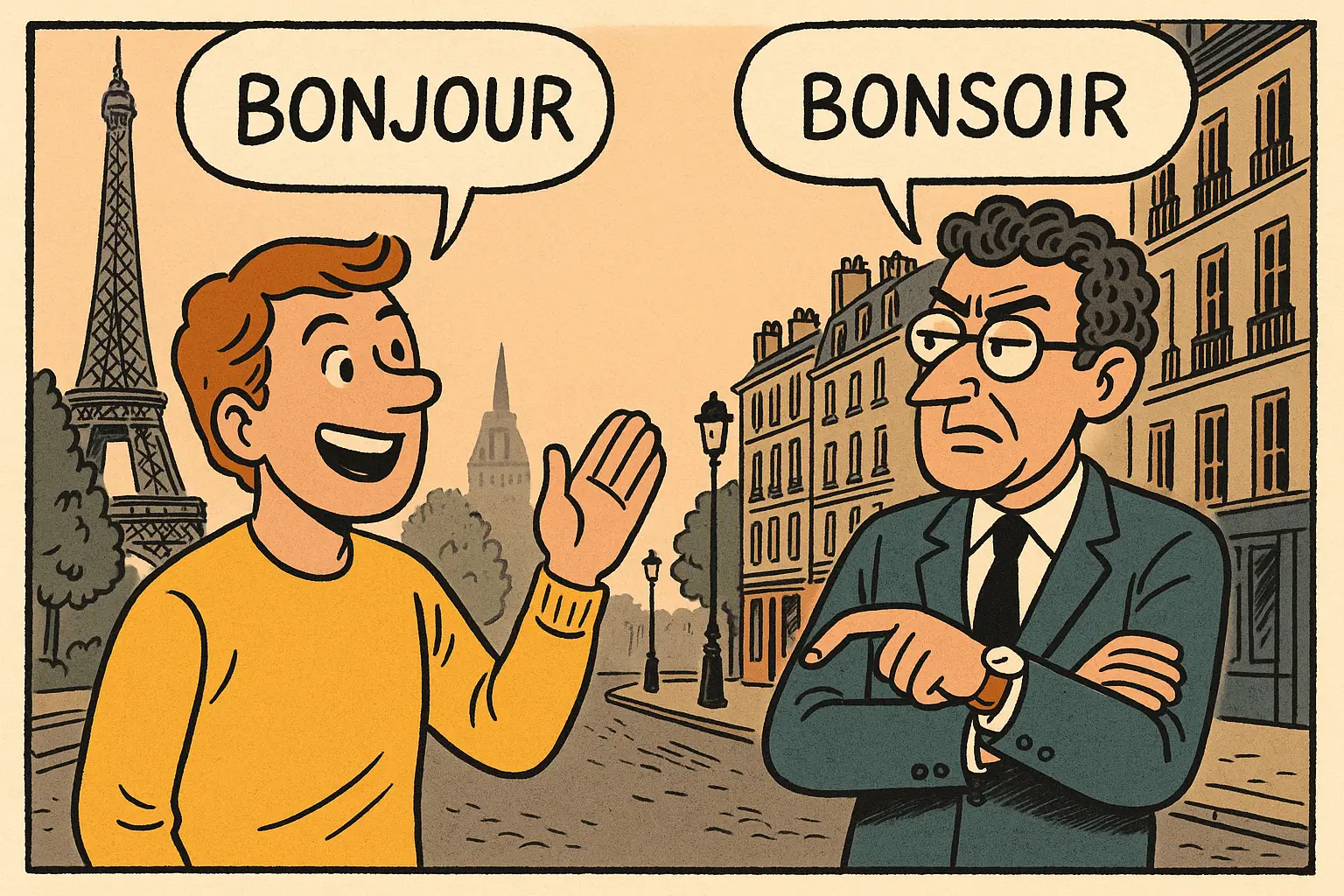 Bonjour Bonsoir Meaning in French: Must-Know Greeting Rules