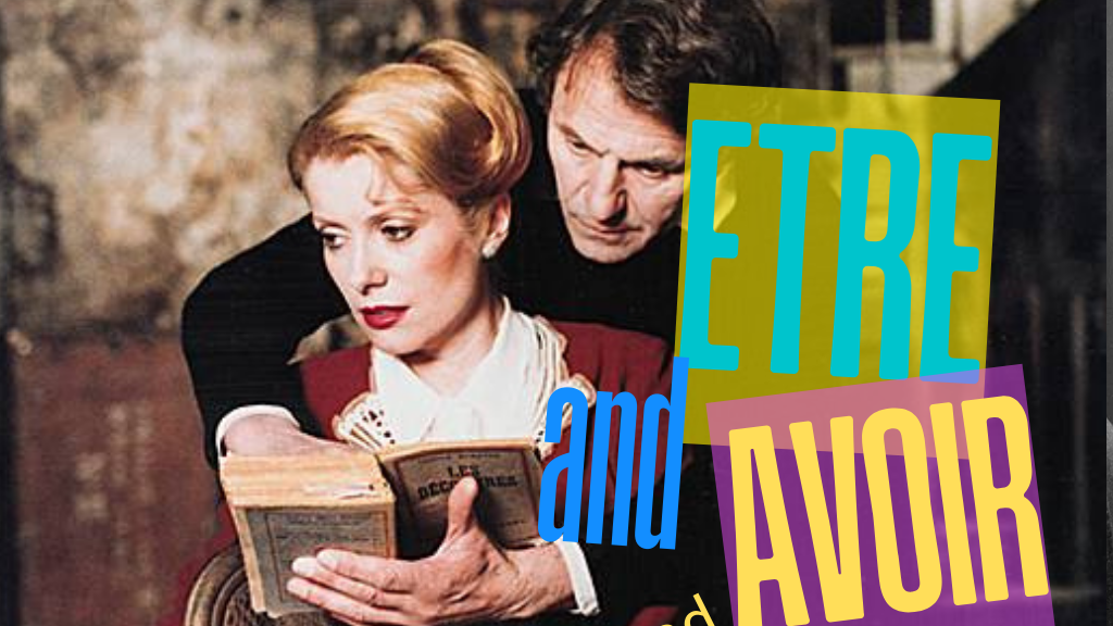 French movie where an actor explained être and avoir to his protagonist