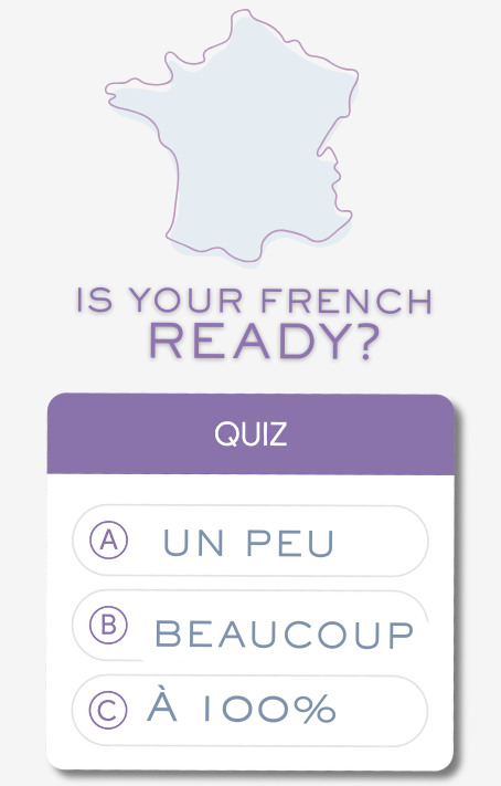 French language readiness quiz for everyday life in France Quiz checking how ready your French is for everyday life in France for expats and people moving to France