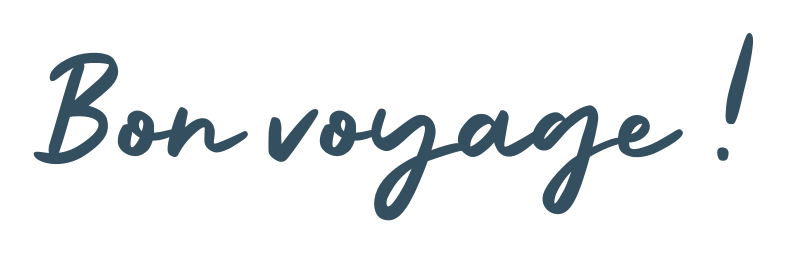 Bon voyage !